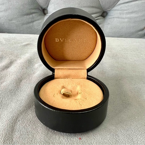 BULGARI Ring Box 2.60x1.75 inches Jewelry Organizers